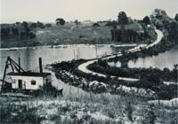 Lake Rosalind 1922 - Causeway marl excavation